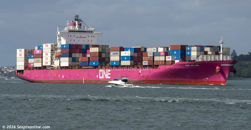 One Atlas, CSCL New York, Seaspan New York 9290115 ID 14674